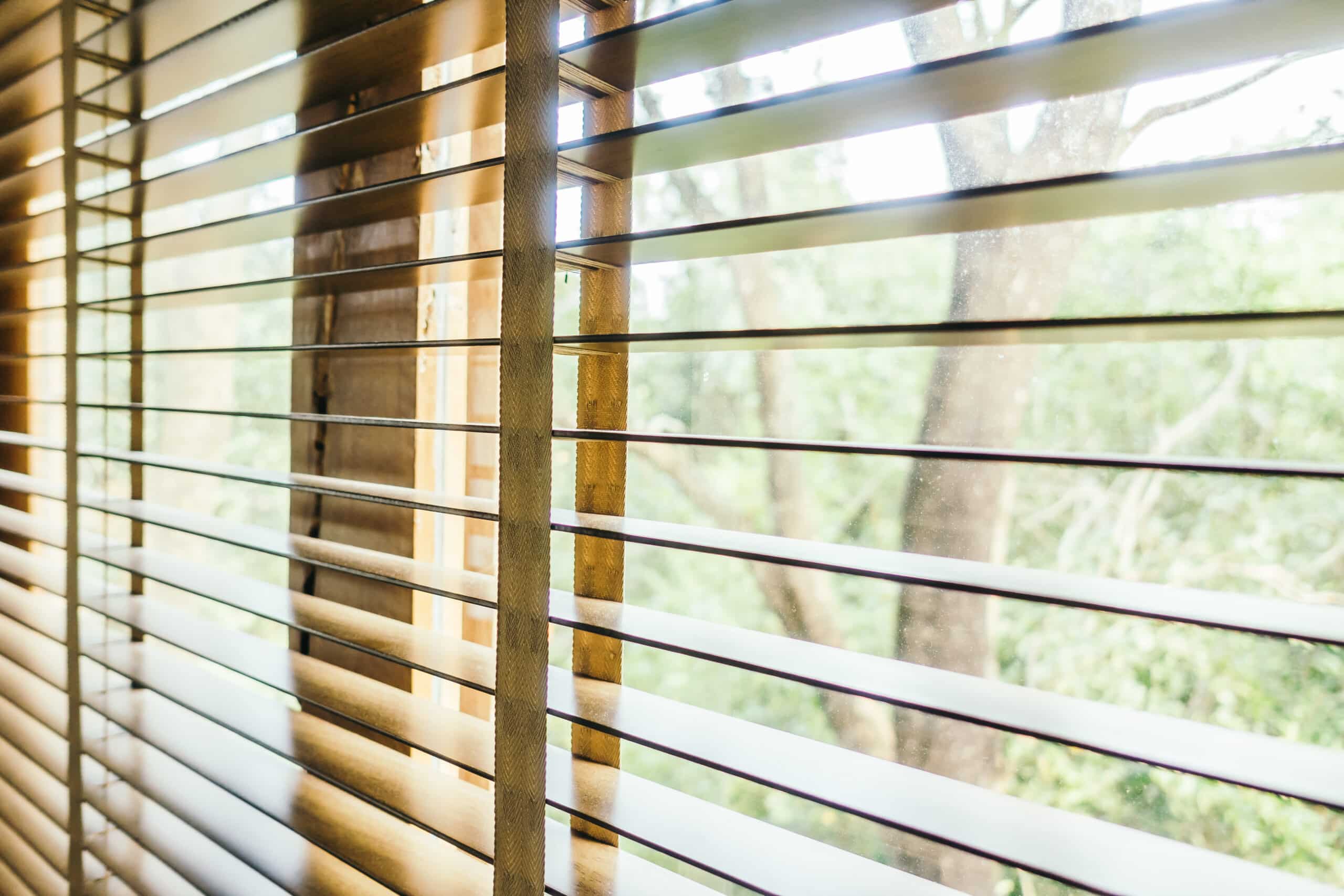 Blinds window decoration interior of room - Vintage Filter
